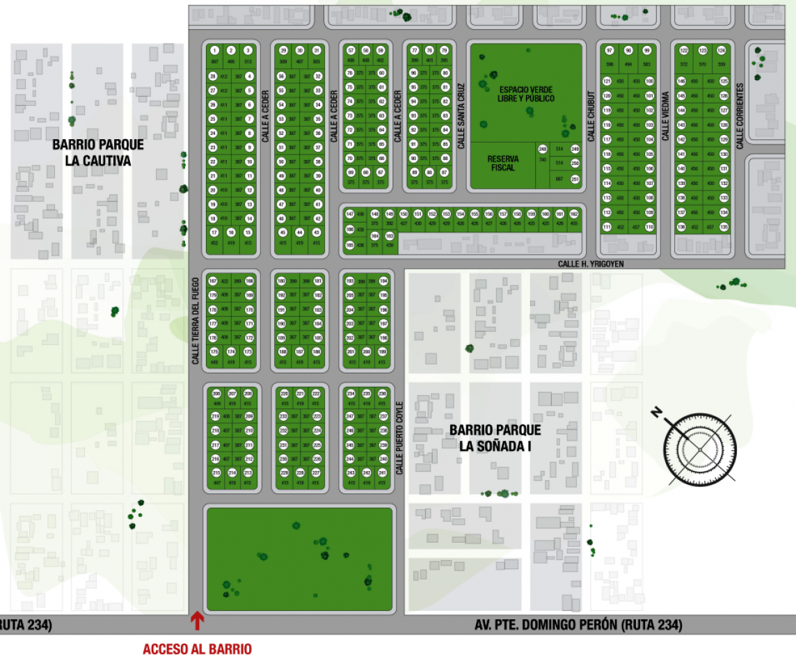 LOTE - "BARRIO PARQUE LA SOÑADA II" - PILAR, Sobre Ruta 234
