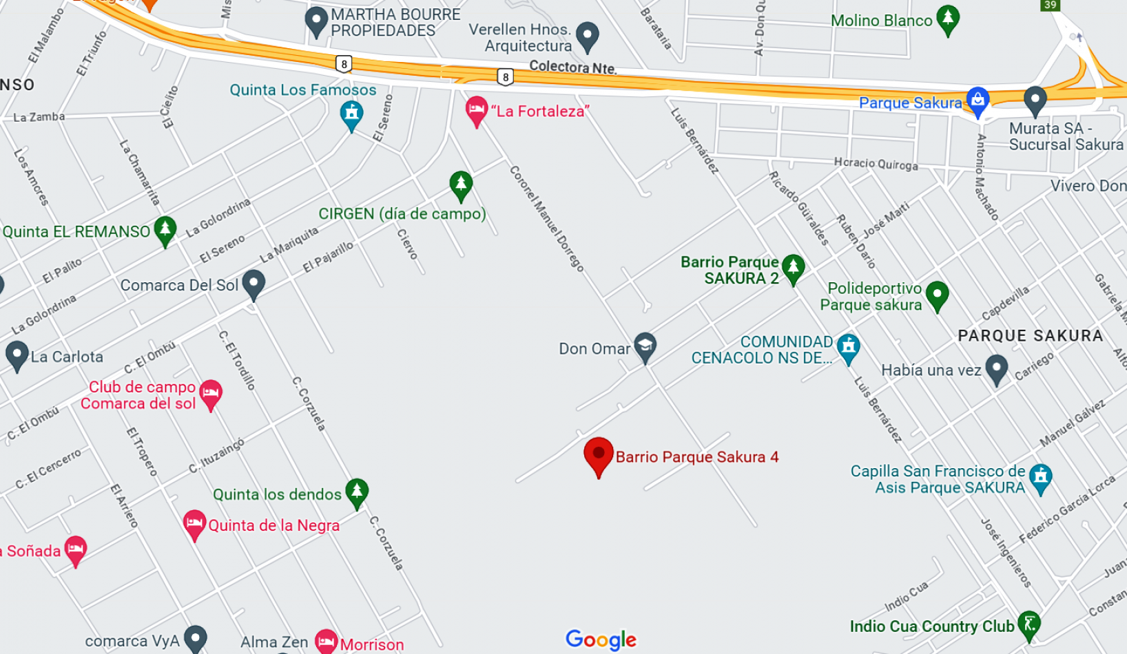 LOTES - "BARRIO SAKURA IV" - SAKURA, EXALTACION DE LA CRUZ - PREVENTA