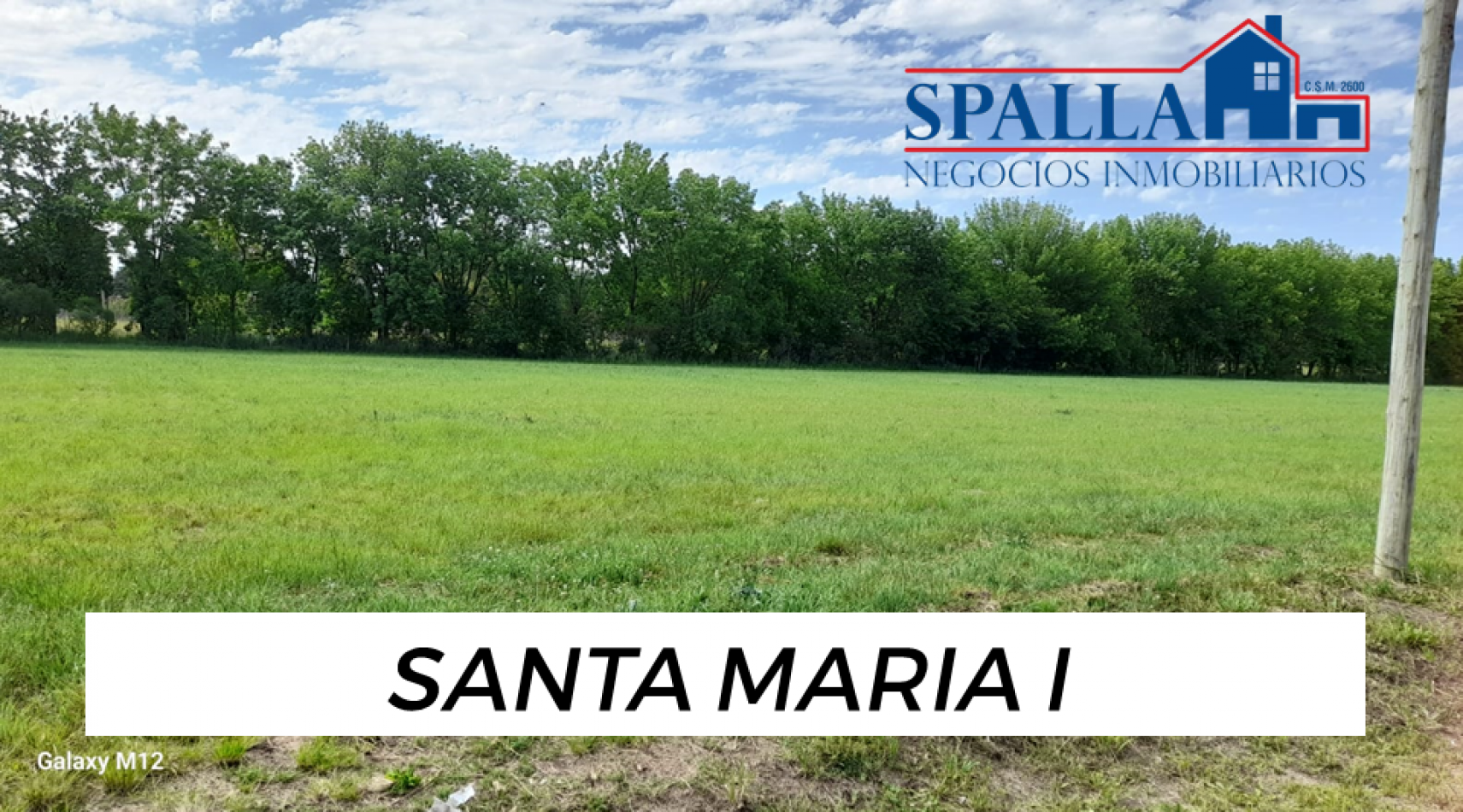LOTES EN VENTA - "BARRIO SANTA MARIA I" - VILLA ASTOLFI, PILAR