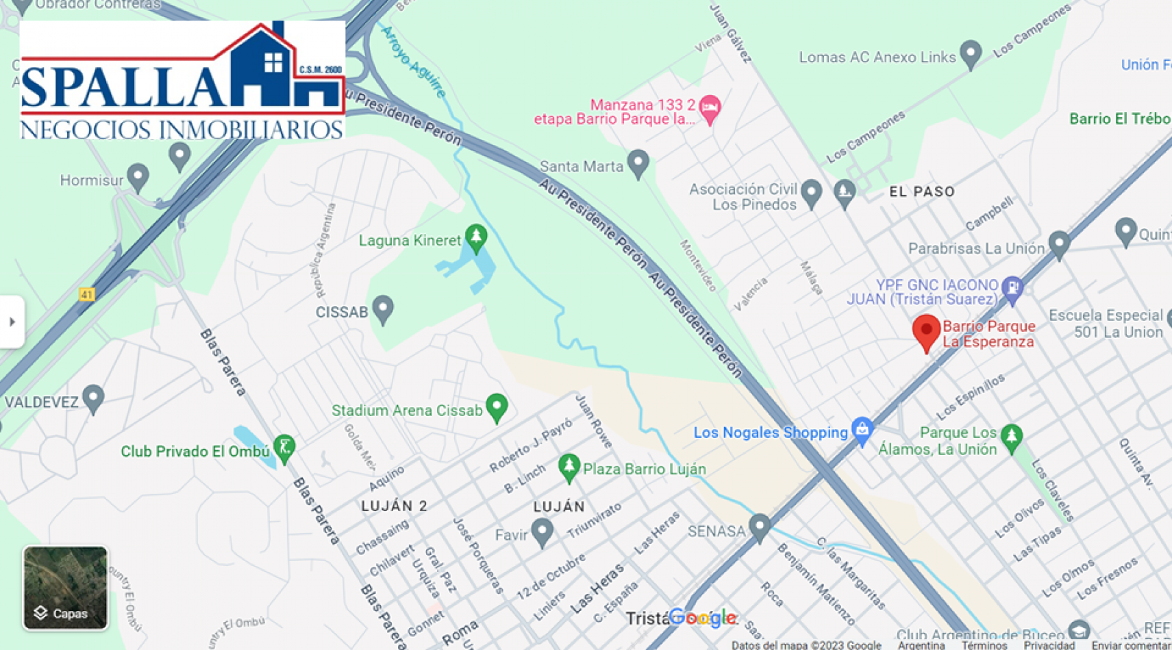 Lotes en Barrio Parque La Esperanza - Tristan Suarez, Ezeiza