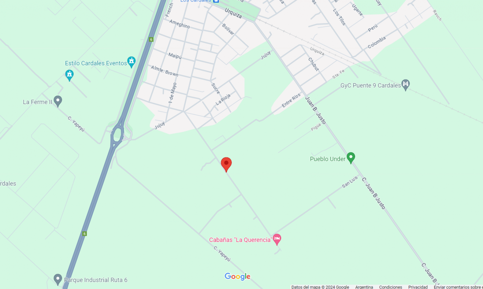 LOTE EN BARRIO ALTOS EL OMBU - LOS CARDALES - PARTIDO DE EXALTACION DE LA CRUZ
