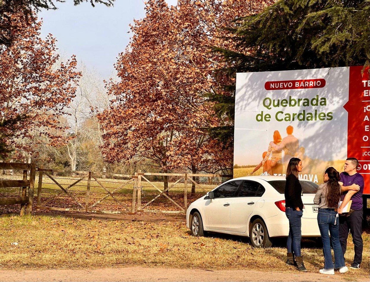 Lotes en Barrio Quebrada de Cardales - Los Cardales - Partido de Exaltacion de la Cruz