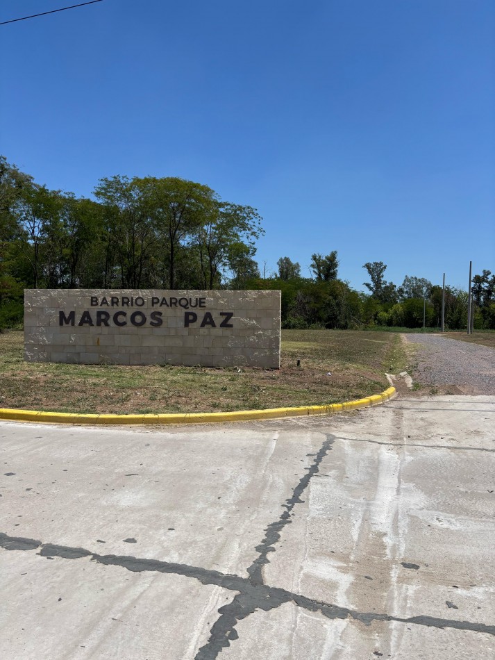 Venta de Lote en Barrio Parque Marcos Paz - Barrio Abierto - Marcos Paz