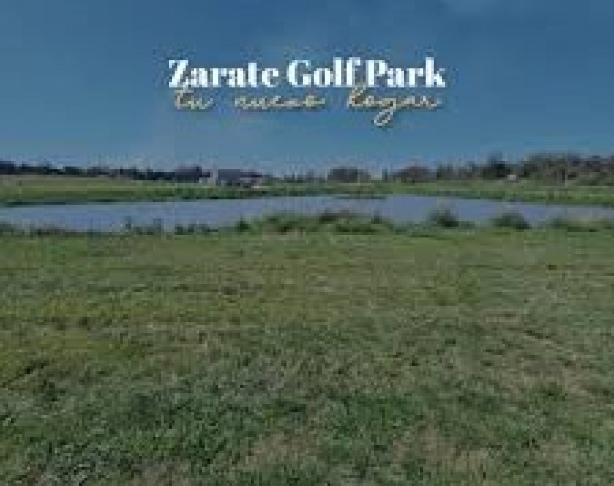 Lote en Venta en Barrio Cerrado Zarate Golf Park, Zarate