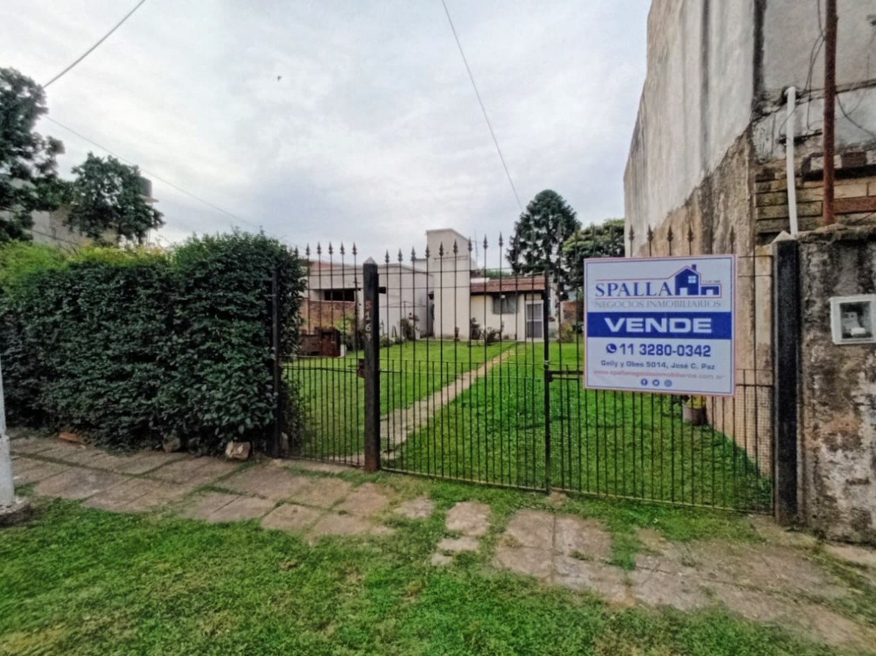 CASA 3 AMBIENTES EN VENTA CON GRAN JARDIN EN ING. PABLO NOGUES