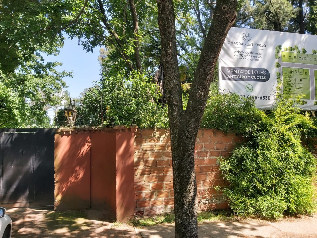 Lotes en Chacras de Teofilo - Trujui - Partido de Moreno