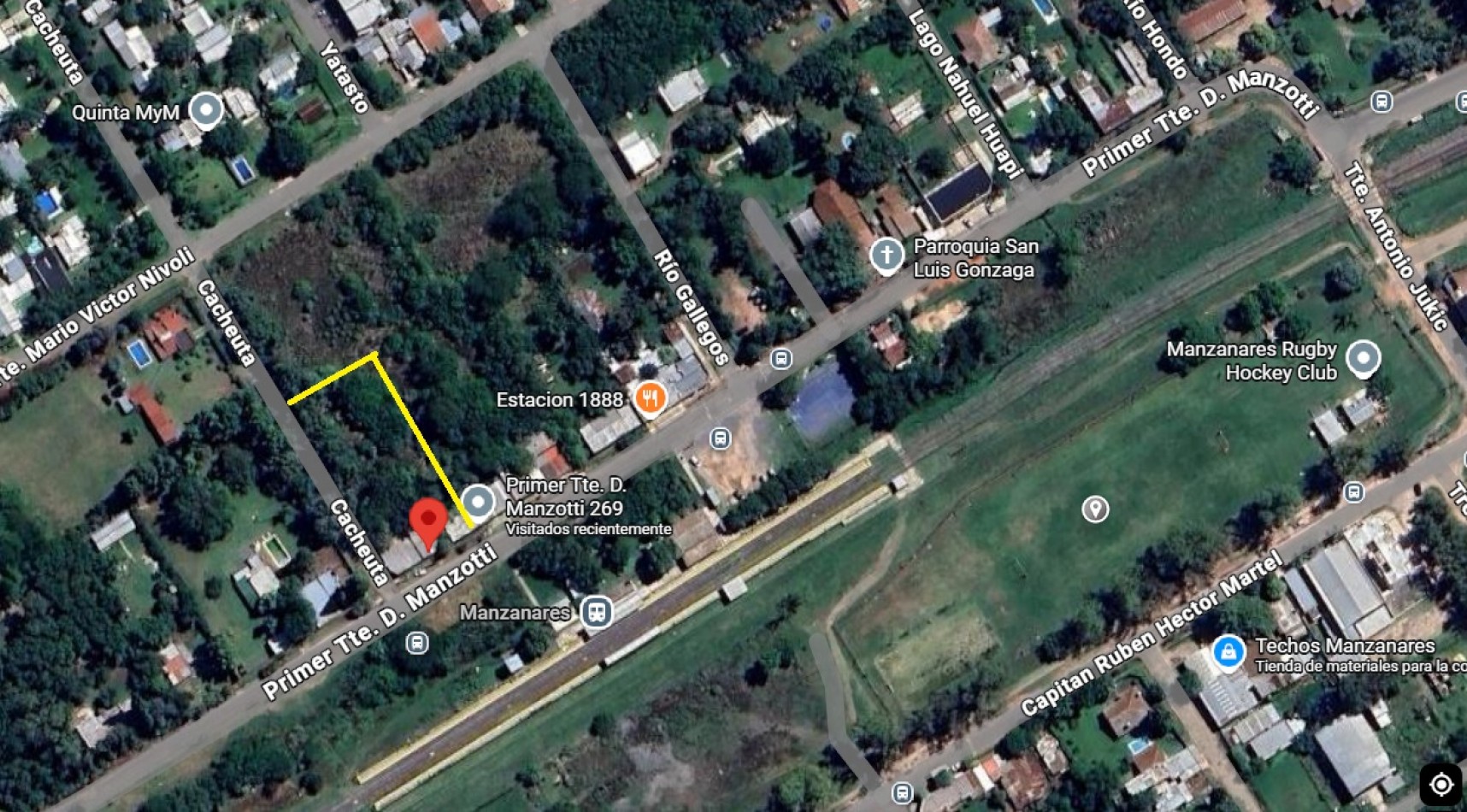 LOTE CON LOCALES EN CENTRO DE MANZANARES - OPORTUNIDAD DE INVERSION
