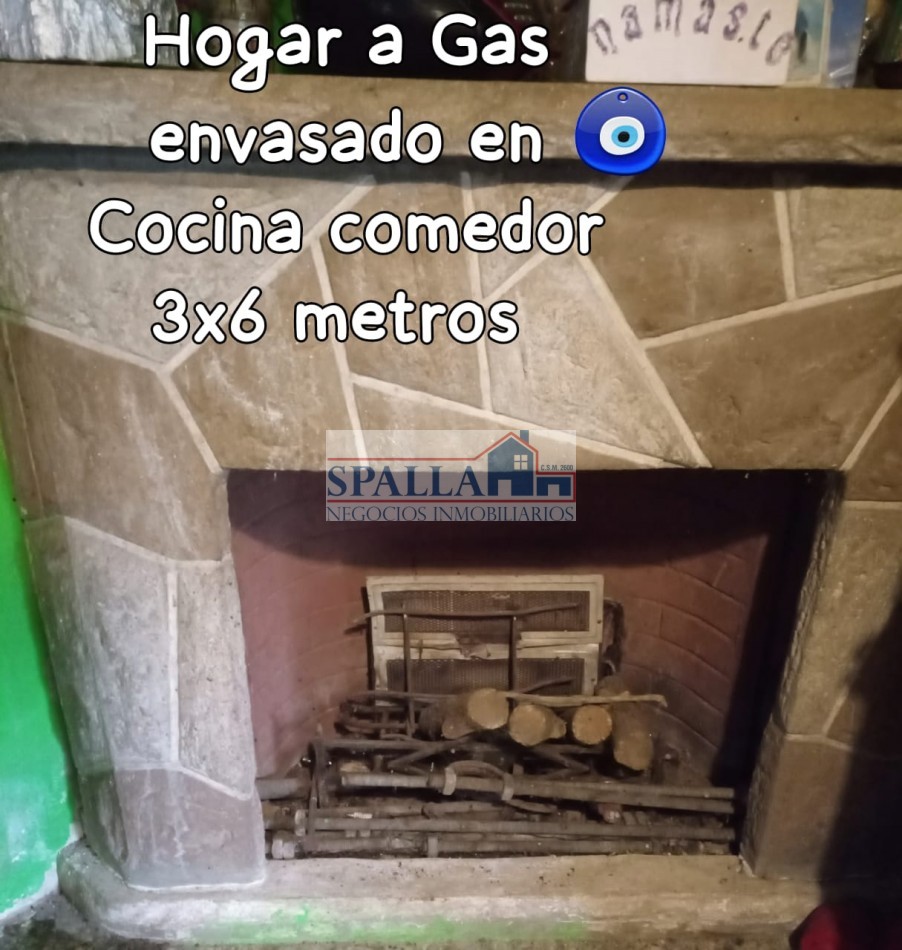 VENTA LOTE CON CASA 3 AMBIENTES IDEAL DESARROLLO EN VILLA ROSA PILAR