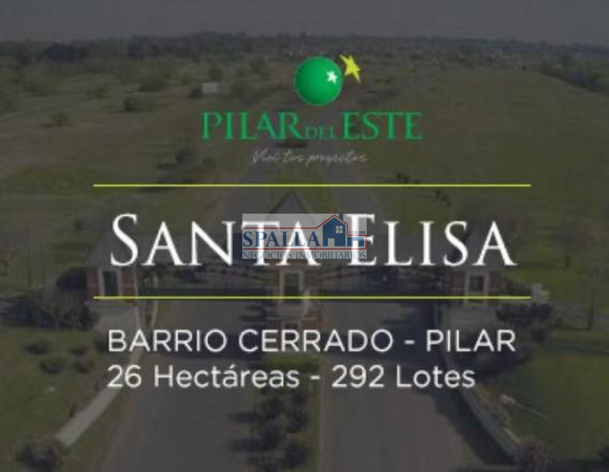 VENTA LOTE BARRIO SANTA ELISA, OPORTUNIDAD - PILAR DEL ESTE