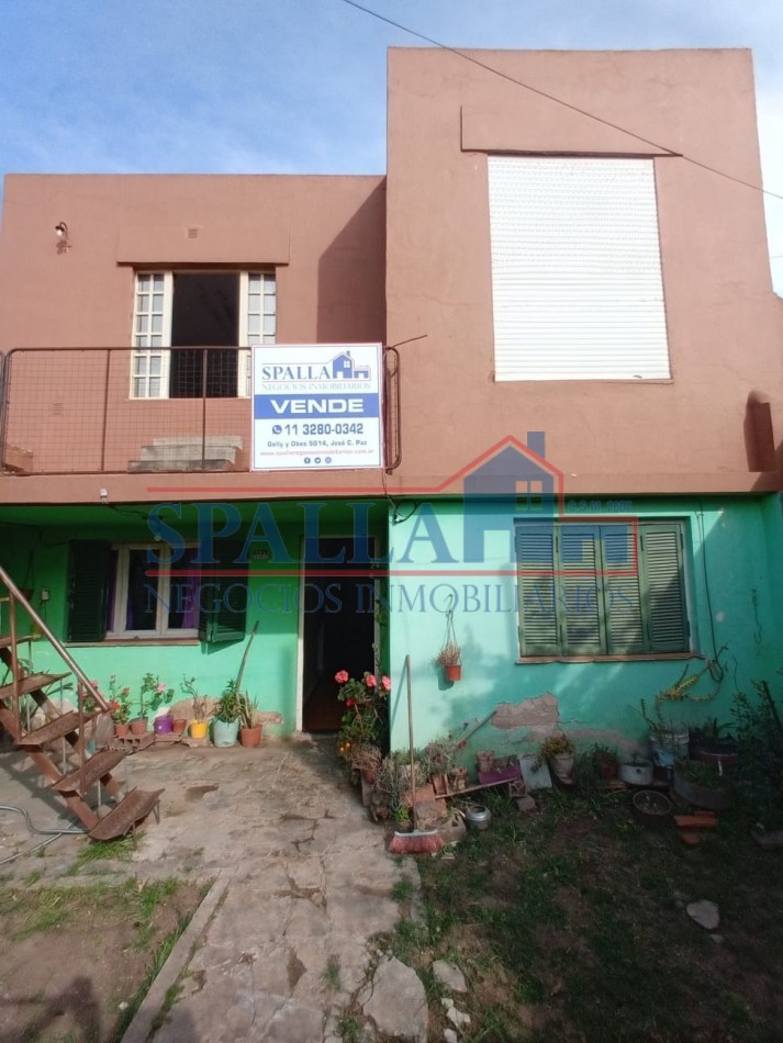 Oportunidad Casa en Bloque con Dos Viviendas y Cochera en Jose C. Paz