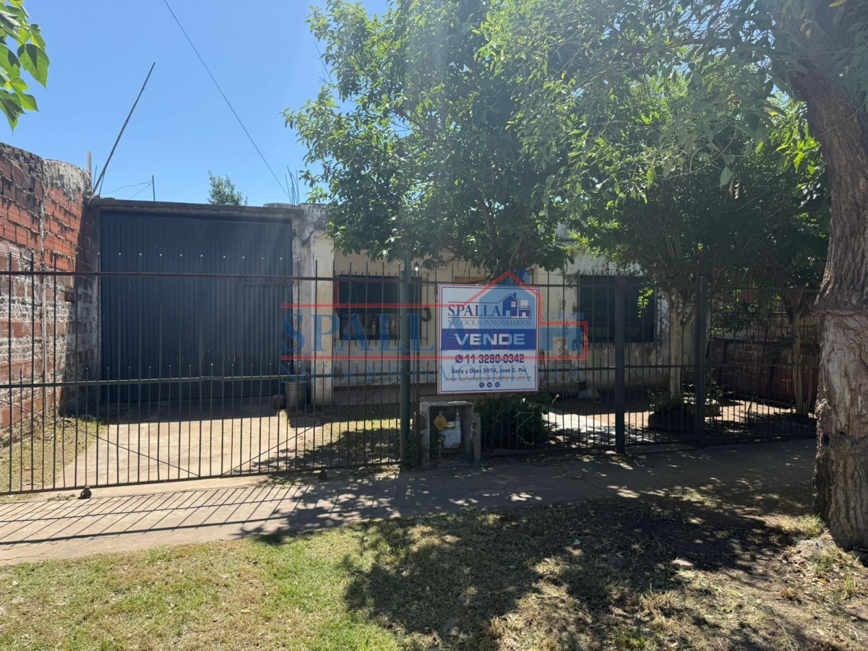 CASA EN VENTA - 3 AMBIENTES CON FINANCIACION - JOSE C PAZ