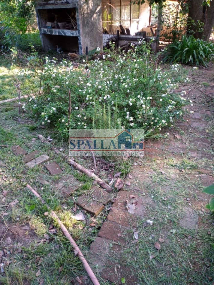 VENTA LOTE CON CASA 3 AMBIENTES IDEAL DESARROLLO EN VILLA ROSA PILAR