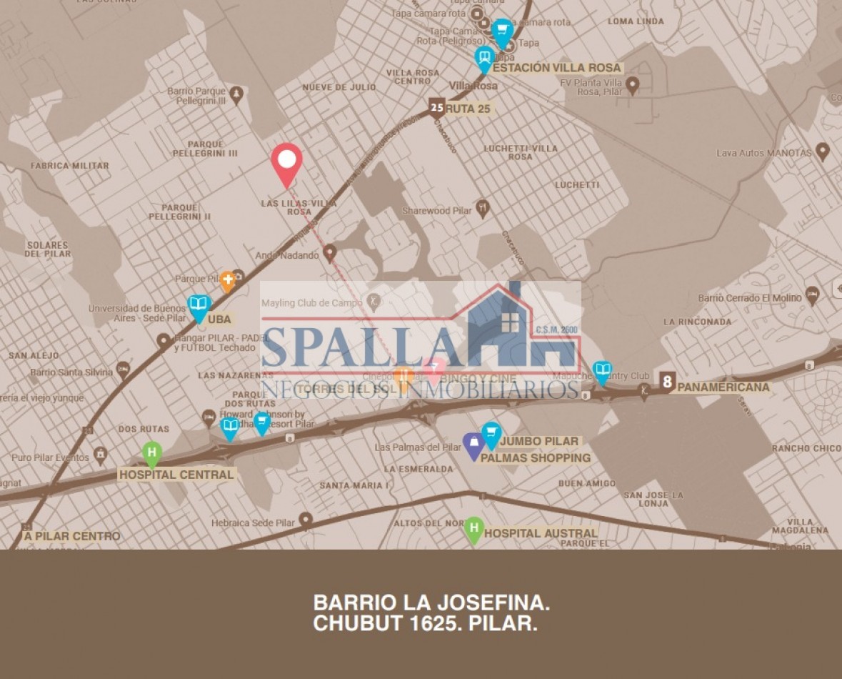 VENTA CASA 3 AMBIENTES BARRIO LA JOSEFINA, PILAR - A ESTRENAR, CON FINANCIACION