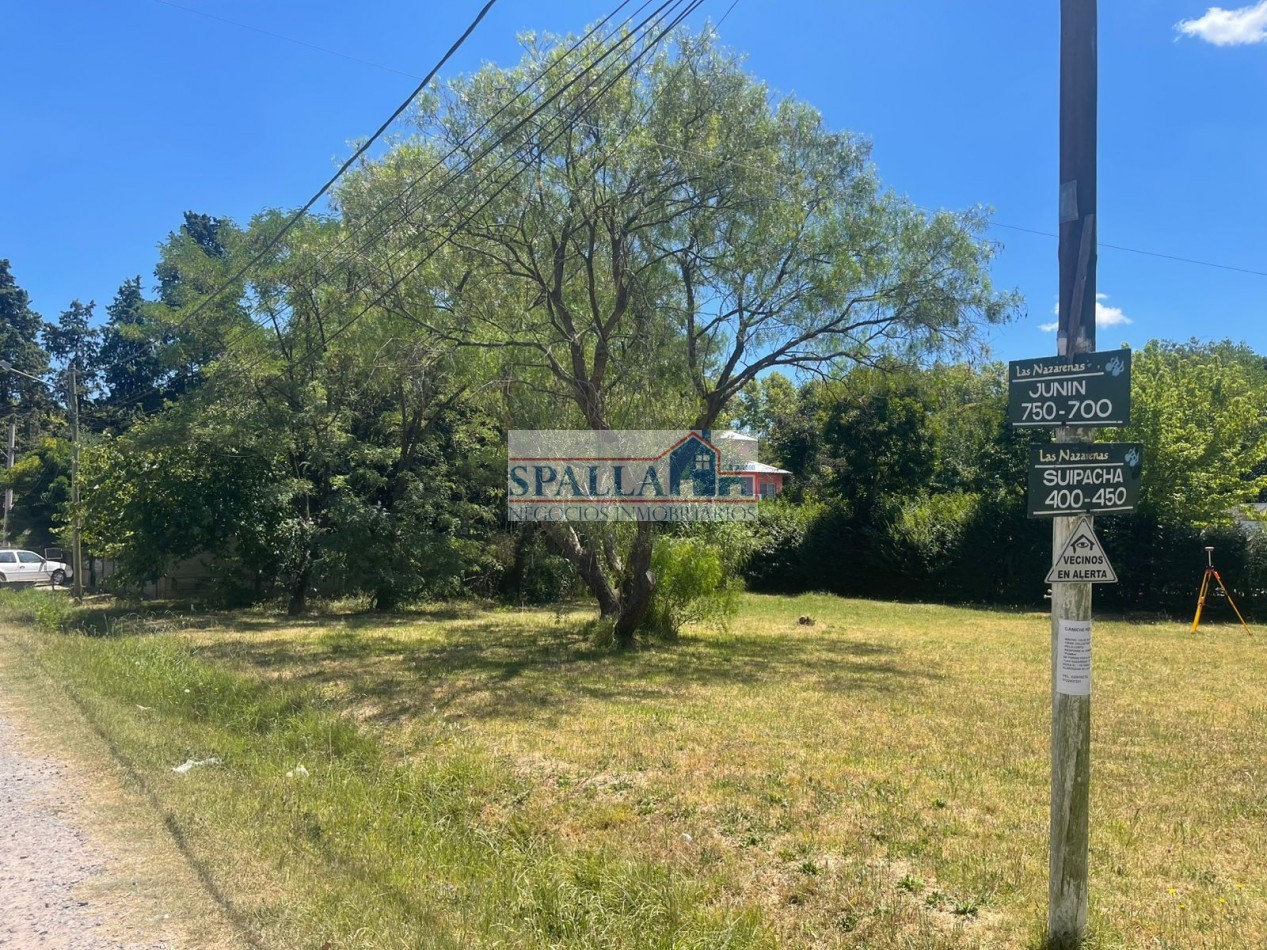 VENTA LOTE BARRIO ABIERTO LAS NAZARENAS PILAR APTO CREDITO - ZONIFICACION U - R4