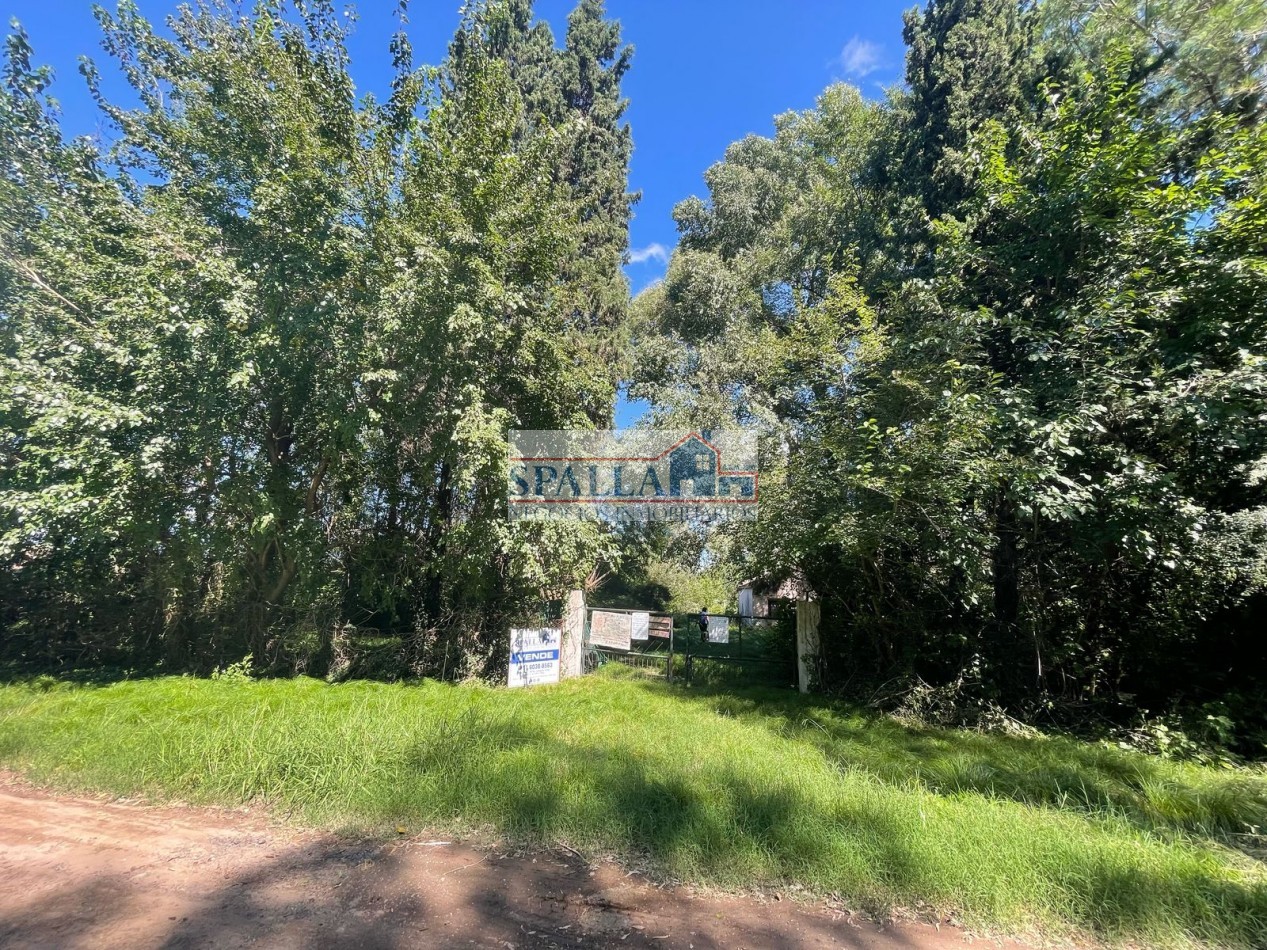 VENTA LOTE CON CASA 3 AMBIENTES IDEAL DESARROLLO EN VILLA ROSA PILAR