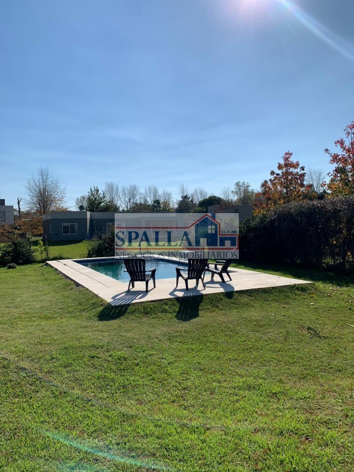 VENTA CASA 4 AMBIENTES - CON PILETA - BARRIO SAUSALITO, PILAR - APTO CREDITO