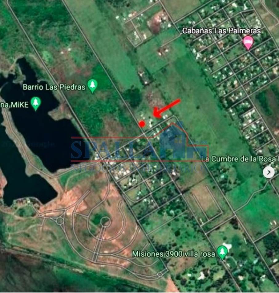 TERRENO EN VENTA 1.605m2 EN VILLA ROSA, PILAR. (apto financiacion) 