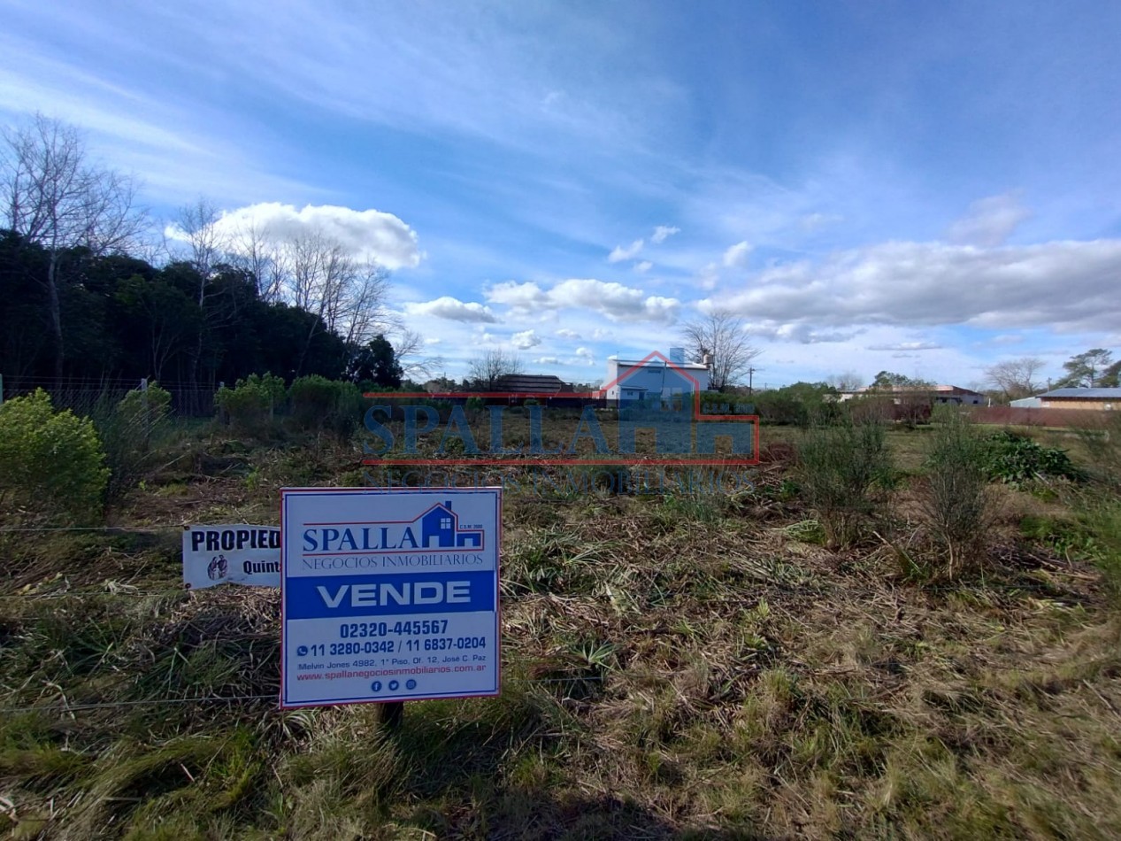 TERRENO EN VENTA 1.605m2 EN VILLA ROSA, PILAR. (apto financiacion) 