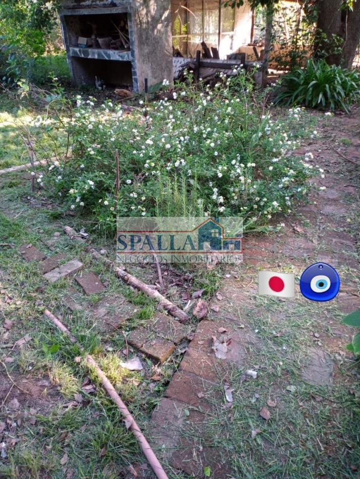 VENTA LOTE CON CASA 3 AMBIENTES IDEAL DESARROLLO EN VILLA ROSA PILAR