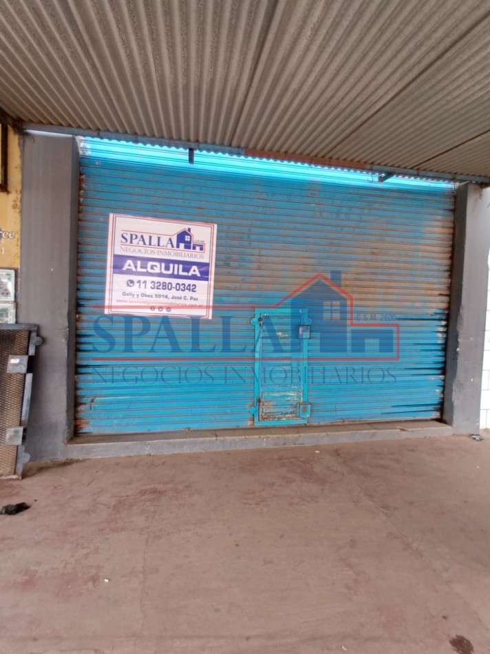 LOCAL COMERCIAL EN ALQUILER AV. CROACIA JOSE C. PAZ - ZONA COMERCIAL