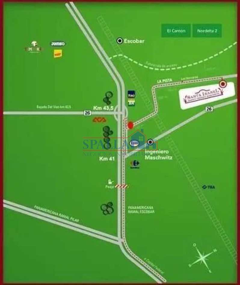 VENTA LOTE BARRIO SANTA ISABEL - INGENIERO MASCHWITZ - ACEPTA PERMUTA -OPORTUNIDAD