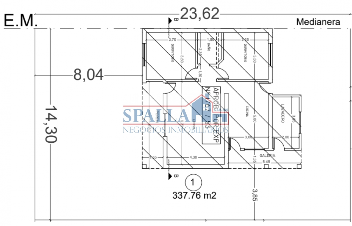 CASA EN VENTA - 4 AMBIENTES CON GALERIA - JOSE C. PAZ 