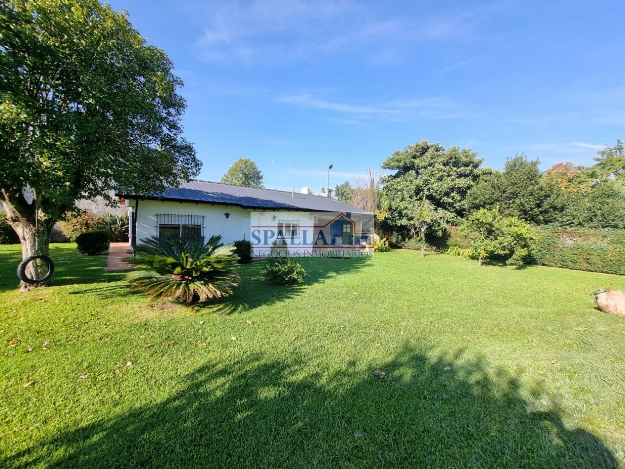 ALQUILER TEMPORAL QUINTA CON PILETA BARRIO LA ALBORADA SOBRE TRES LOTES DERQUI PILAR