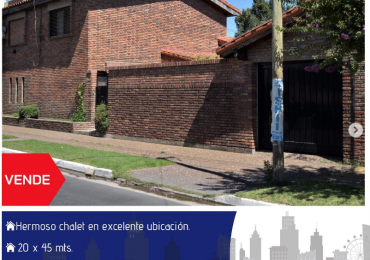 Hermoso Chalet en Venta - 6 Ambientes - Zona Jose C. Paz