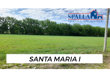 LOTES EN VENTA - "BARRIO SANTA MARIA I" - VILLA ASTOLFI, PILAR