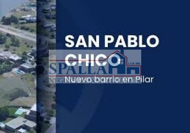 VENTA LOTE SAN PABLO CHICO DERQUI PILAR - FINANCIACION